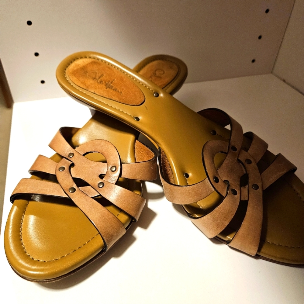 Final Markdown. Cole Haan Kitten heel sandals 7.5M 8M
